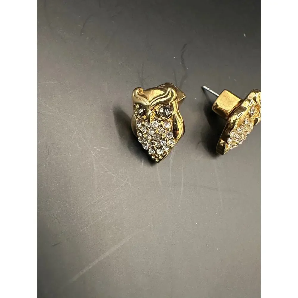 Kate Spade THINGS WE LOVE OWL Earrings Whimsy Animal Designer Stud Jewelry